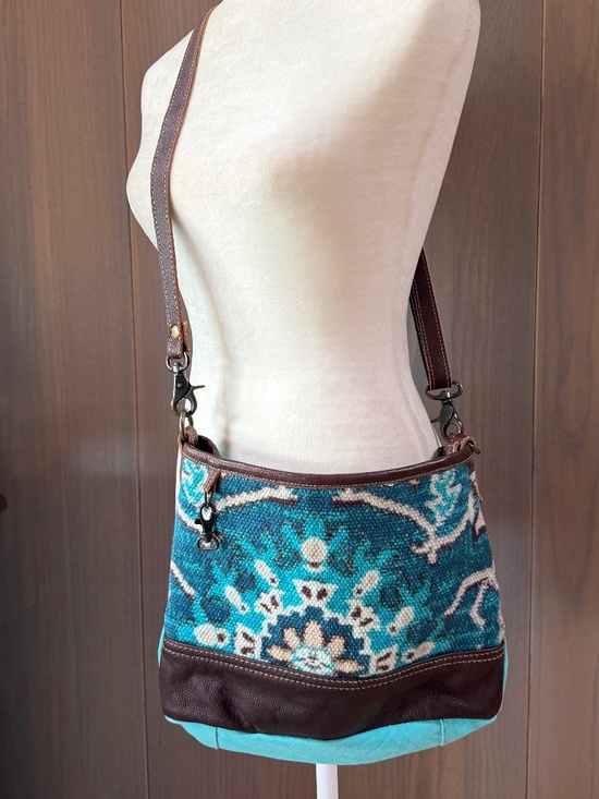 Myra Bag Handbags - MYRA Crossbody Canvas & Textile Bag